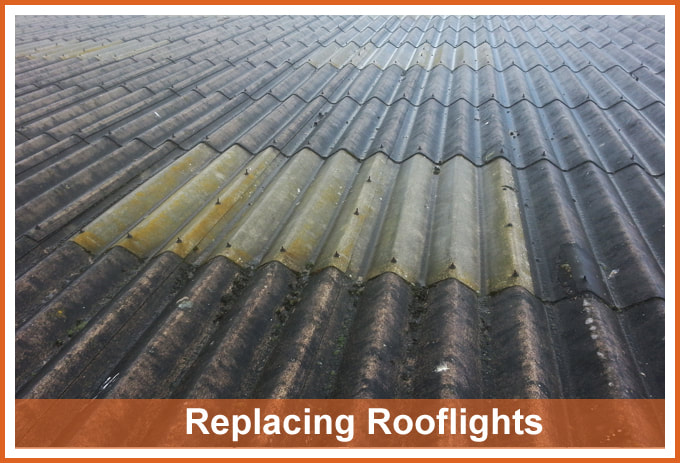 Replacing Rooflights - Industrial Roofing & Cladding - CLAY CONSTRUCT, Wales and West England