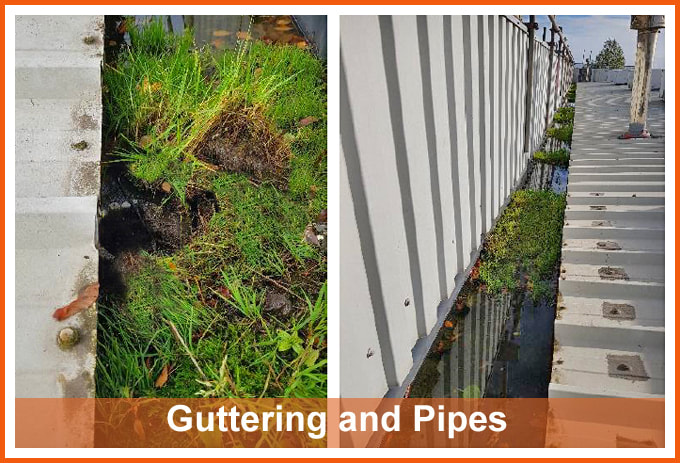 Guttering and Pipes - Industrial Roofing & Cladding - CLAY CONSTRUCT, Wales and West England