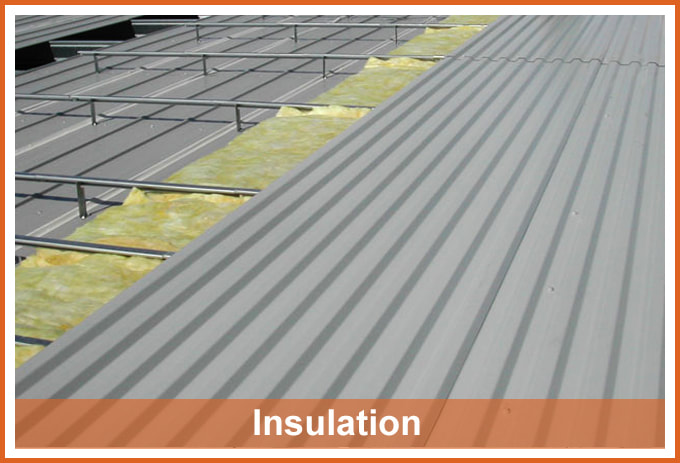 Insulation - Industrial Roofing & Cladding - CLAY CONSTRUCT, Wales and West England