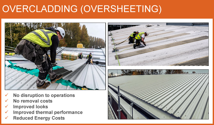 Industrial Overcladding Specialists - CLAY CONSTRUCT - Wales and West England