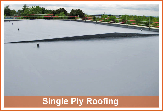 Single Ply Roofing by CLAY CONSTRUCT 