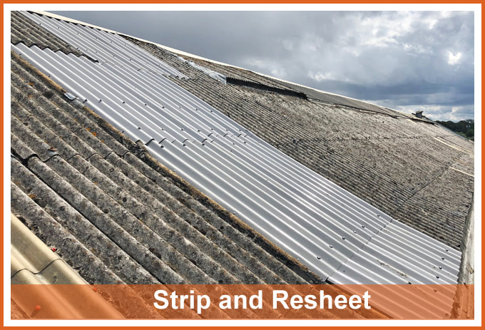 Strip & Resheet - Industrial Roofing & Cladding - CLAY CONSTRUCT, Wales and West England