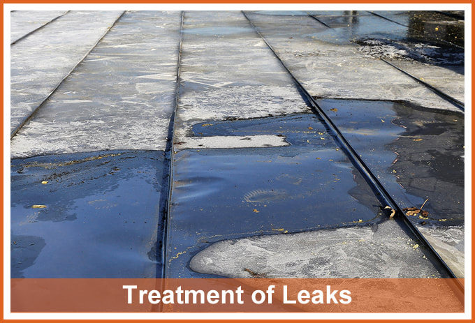 Treatment of Leaks - Industrial Roofing & Cladding - CLAY CONSTRUCT, Wales and West England